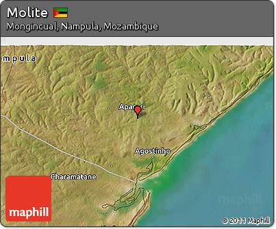 Satellite 3D Map of Molite