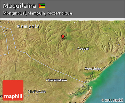 Satellite 3D Map of Muquilaina