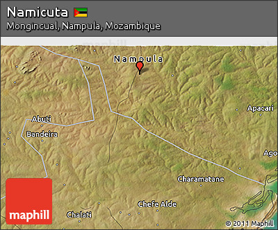 Satellite 3D Map of Namicuta