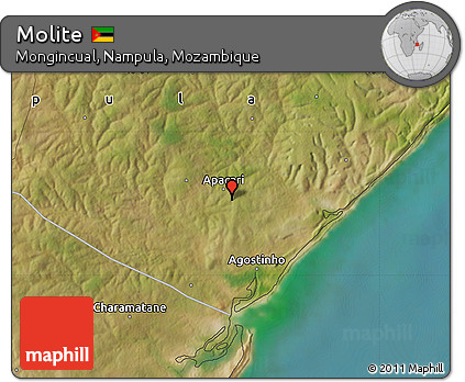 Satellite Map of Molite