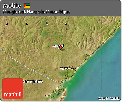 Satellite Map of Molite