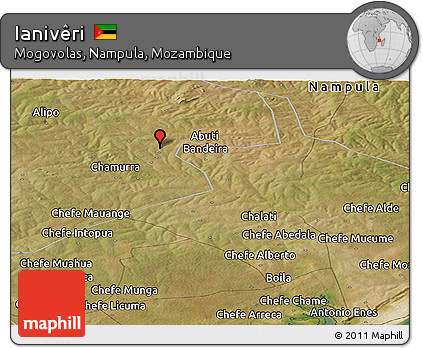 Satellite Panoramic Map of Ianivêri
