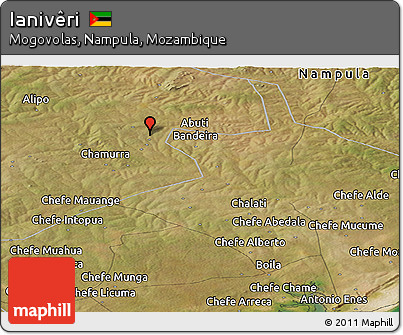 Satellite Panoramic Map of Ianivêri