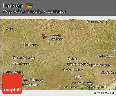 Satellite Panoramic Map of Ianivêri