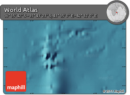 Satellite Map of the Area around 15° 58' 32" S, 41° 43' 30" E