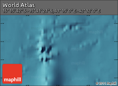 Satellite Map of the Area around 15° 58' 32" S, 41° 43' 30" E