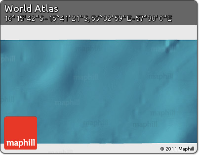 Satellite 3D Map of the Area around 15° 58' 32" S, 57° 1' 29" E