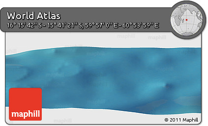 Satellite Panoramic Map of the Area around 15° 58' 32" S, 60° 25' 29" E