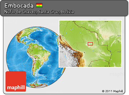 Physical Location Map of Embocada