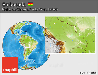 Physical Location Map of Embocada
