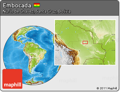 Physical Location Map of Embocada