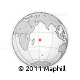 Outline Map of the Area around 15° 58' 32" S, 62° 7' 30" E, rectangular outline