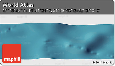 Satellite Panoramic Map of the Area around 15° 58' 32" S, 62° 7' 30" E