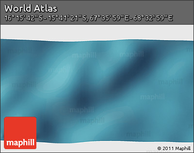 Satellite 3D Map of the Area around 15° 58' 32" S, 68° 4' 29" E