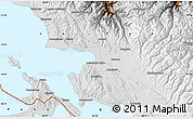 Physical Map of Tambo Dieciséis de Julio