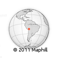 Outline Map of Sorata, rectangular outline