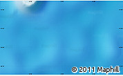 Physical Map of the area around 15° 58' 32" S, 6° 43' 29" W