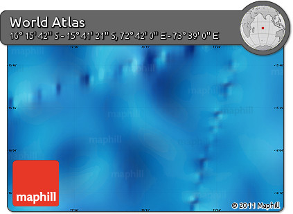 Physical Map of the Area around 15° 58' 32" S, 73° 10' 30" E
