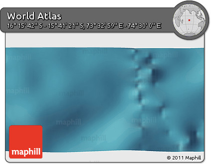 Satellite 3D Map of the Area around 15° 58' 32" S, 74° 1' 30" E