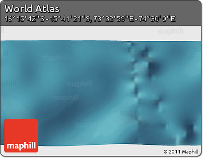 Satellite 3D Map of the Area around 15° 58' 32" S, 74° 1' 30" E