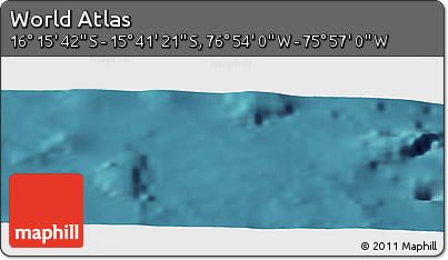Satellite Panoramic Map of the Area around 15° 58' 32" S, 76° 25' 30" W
