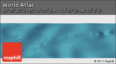 Satellite Panoramic Map of the Area around 15° 58' 32" S, 78° 16' 30" E