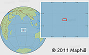 Savanna Style Location Map of the area around 15° 58' 32" S, 81° 40' 30" E