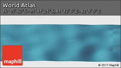 Satellite Panoramic Map of the Area around 15° 58' 32" S, 81° 40' 30" E