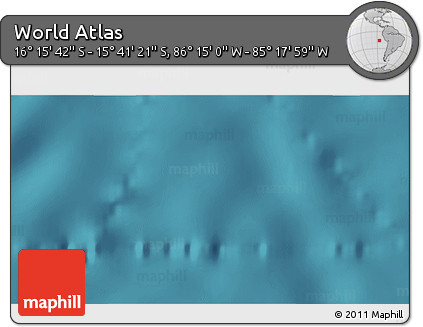Satellite 3D Map of the Area around 15° 58' 32" S, 85° 46' 30" W