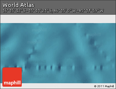 Satellite 3D Map of the Area around 15° 58' 32" S, 85° 46' 30" W