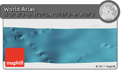 Satellite Panoramic Map of the Area around 15° 58' 32" S, 89° 19' 29" E
