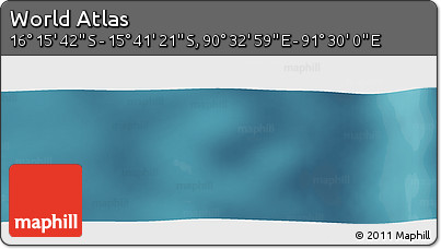 Satellite Panoramic Map of the Area around 15° 58' 32" S, 91° 1' 30" E
