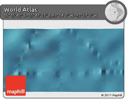 Satellite 3D Map of the Area around 15° 58' 32" S, 93° 25' 30" W