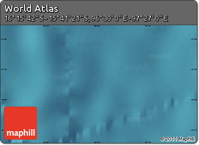 Satellite Map of the Area around 15° 58' 32" S, 96° 58' 29" E