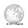 Outline Map of the Area around 15° 58' 32" S, 97° 49' 29" E, rectangular outline