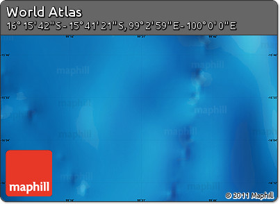 Physical Map of the Area around 15° 58' 32" S, 99° 31' 30" E