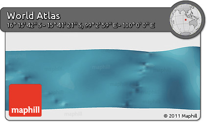 Satellite Panoramic Map of the Area around 15° 58' 32" S, 99° 31' 30" E