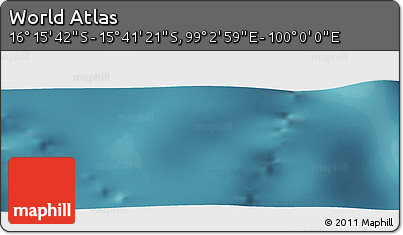 Satellite Panoramic Map of the Area around 15° 58' 32" S, 99° 31' 30" E