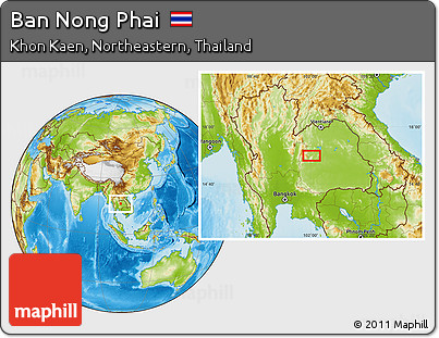 Physical Location Map of Ban Nong Phai