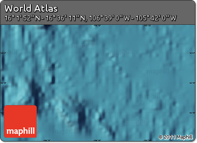 Satellite Map of the Area around 16° 19' 2" N, 106° 10' 30" W