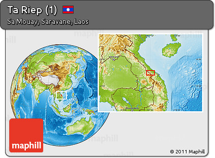 Physical Location Map of Ta Riep (1)