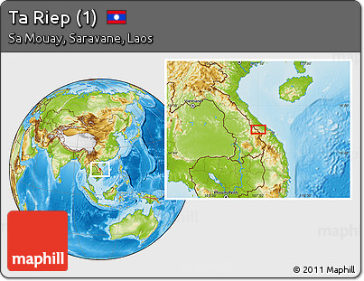 Physical Location Map of Ta Riep (1)