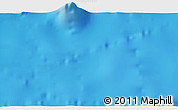 Physical 3D Map of the area around 16° 19' 2" N, 114° 40' 30" W