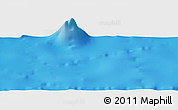 Physical Panoramic Map of the area around 16° 19' 2" N, 114° 40' 30" W