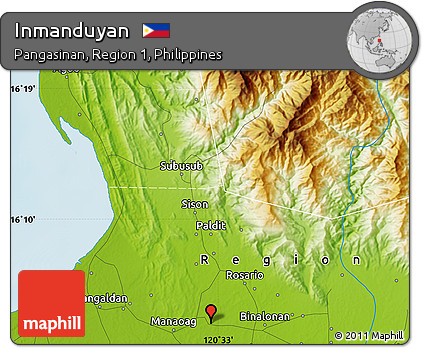 Physical Map of Inmanduyan