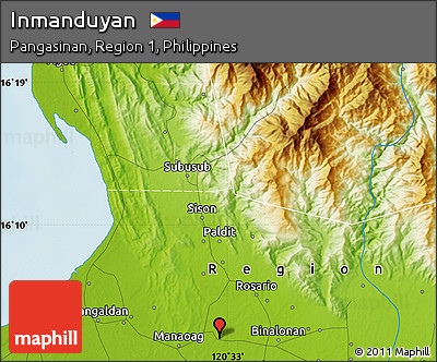 Physical Map of Inmanduyan