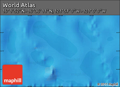 Political Map of the Area around 16° 19' 2" N, 121° 28' 29" W