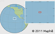 Savanna Style Location Map of the area around 16° 19' 2" N, 123° 10' 30" W
