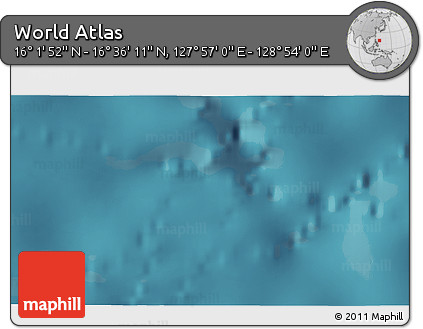 Satellite 3D Map of the Area around 16° 19' 2" N, 128° 25' 30" E