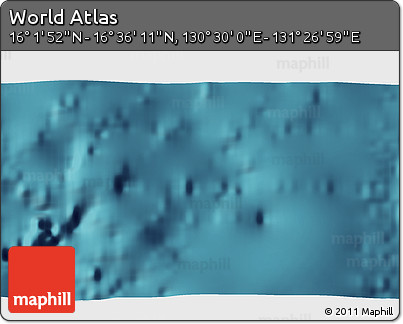 Satellite 3D Map of the Area around 16° 19' 2" N, 130° 58' 29" E